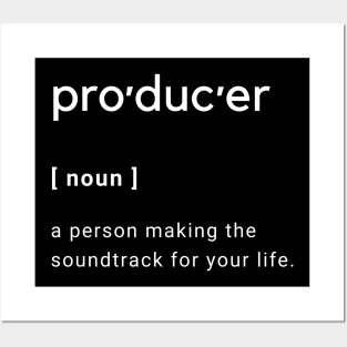 Producer Definition WHT Posters and Art